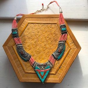 Handmade Tibetan necklace